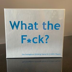WHAT THE F*CK? The Outrageous Drinking Game for 2-100 Players
